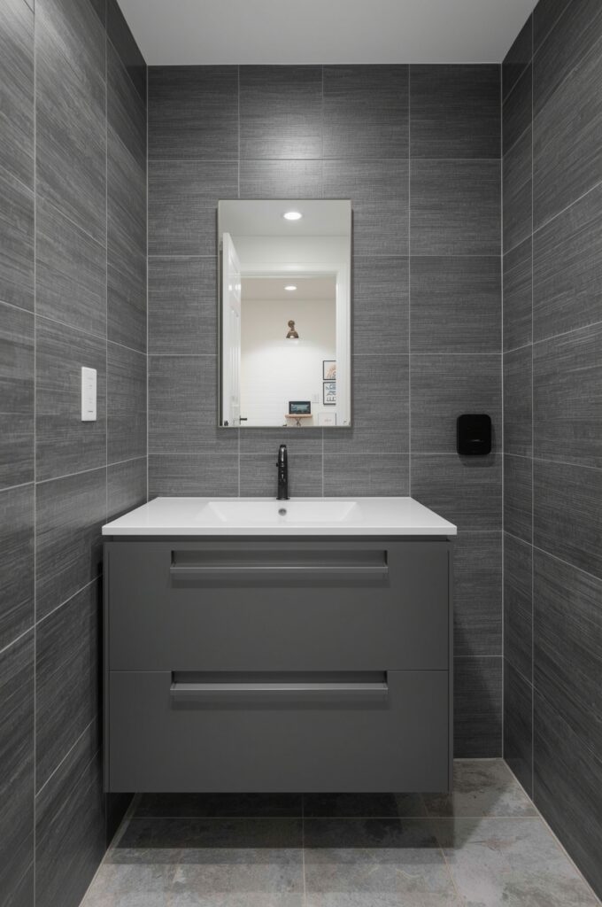 Monochrome Tiles for a Minimalist Look
