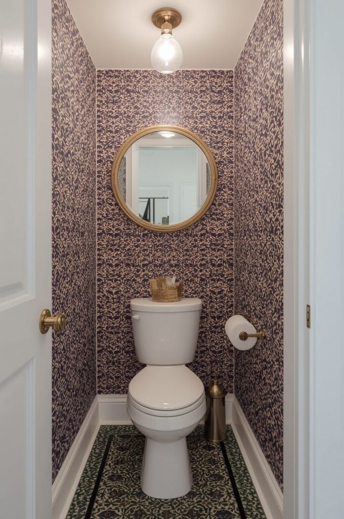 Small Powder Room Toilet Nooks