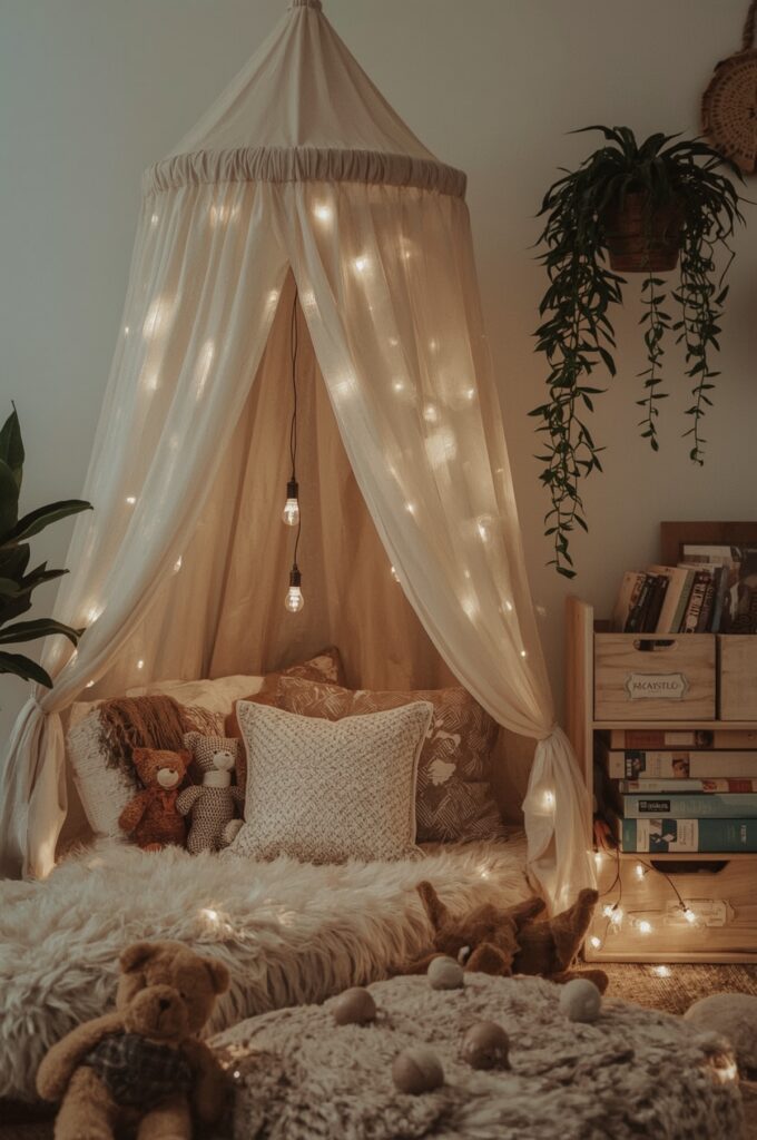 Canopy Tent Reading Niche