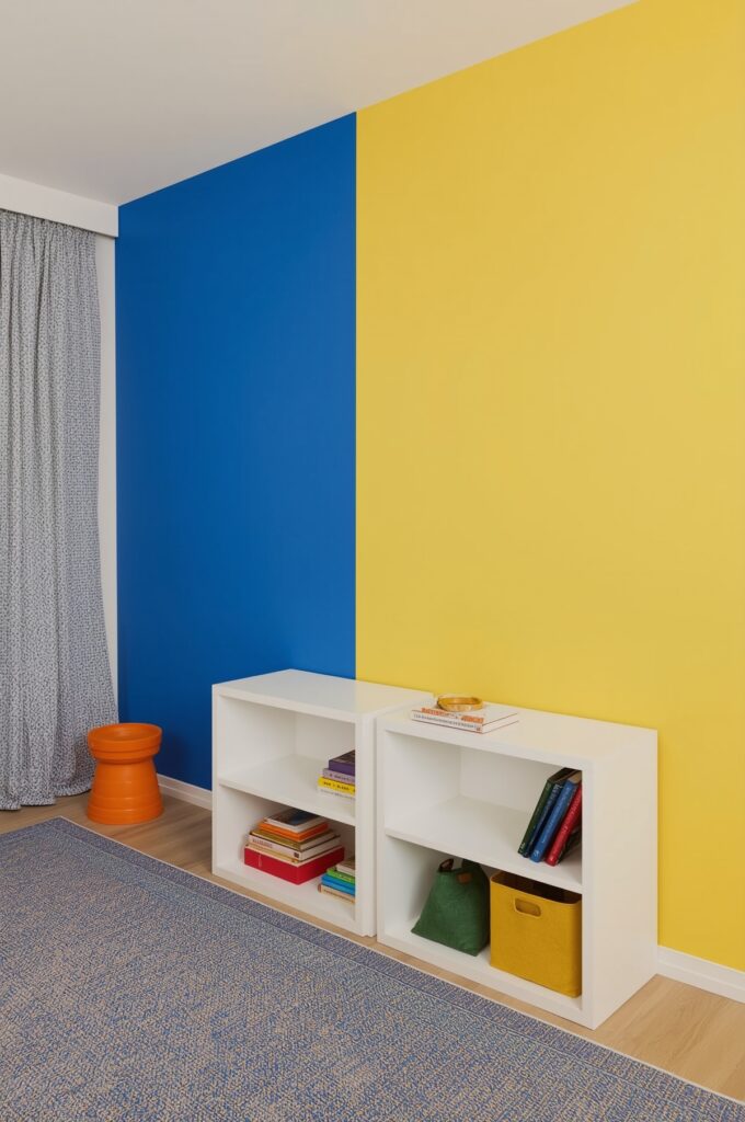 Color Block Paint to Define Zones