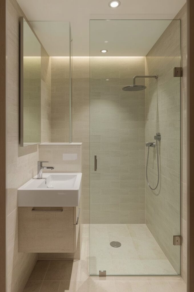 Divide Elegantly with Clear Glass Partitions