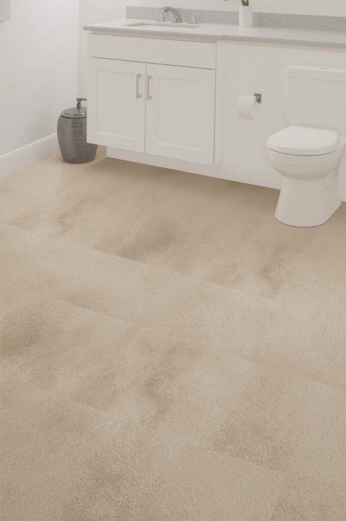 Soft Beige Stone-Look Floor Tiles