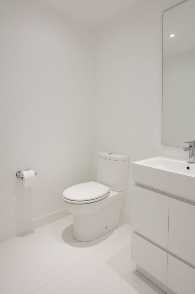 Minimalist White Toilet Designs