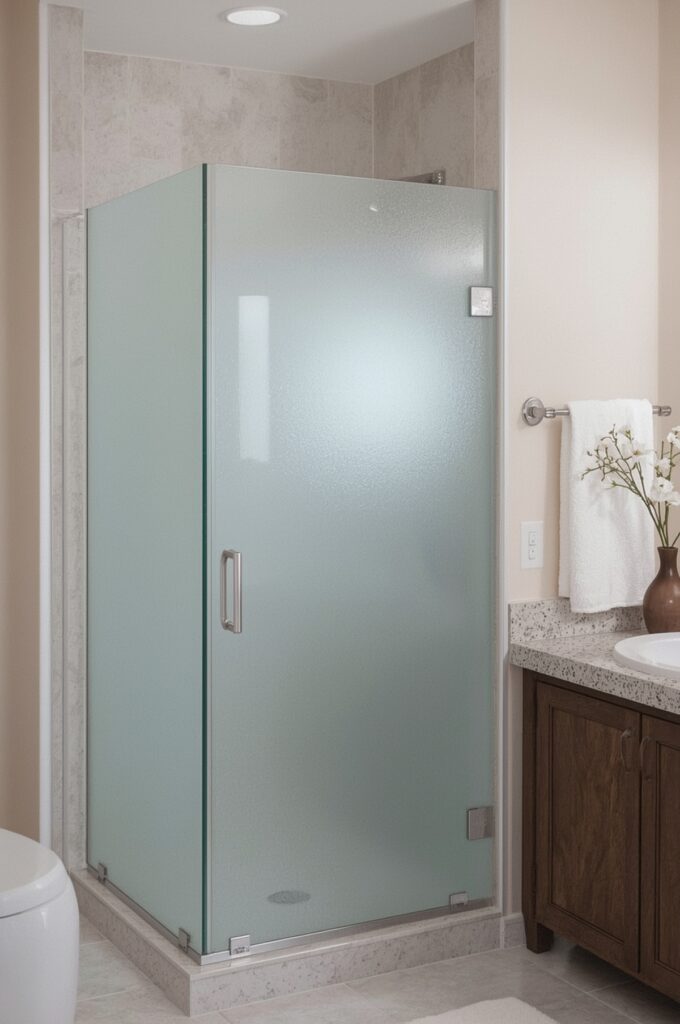 Frosted Glass Panel for Privacy