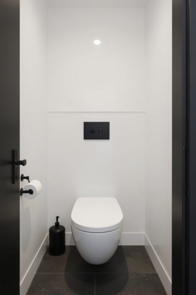 Save Floor Area with a Wall-Hung Toilet