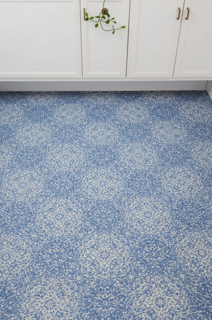 Bold Blue Encaustic Floor Tile