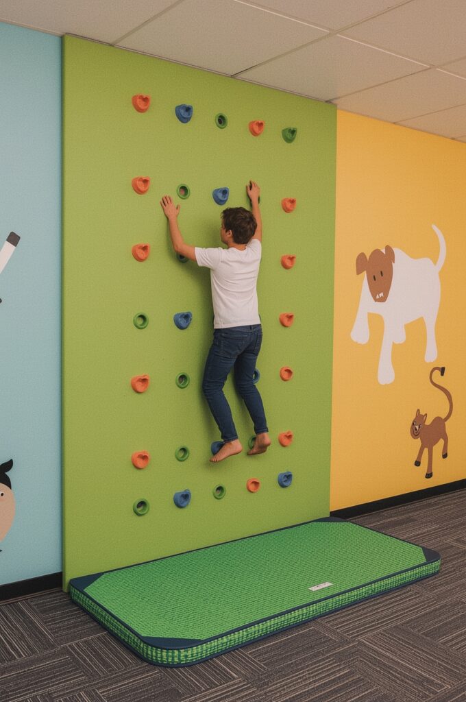 Small Indoor Climbing Wall Panel