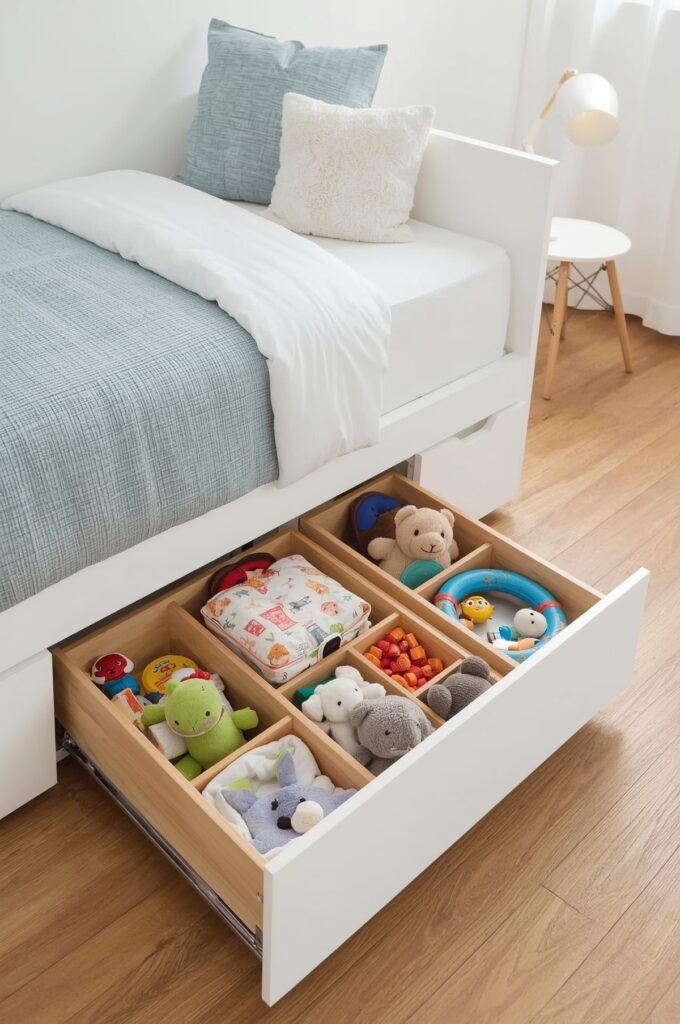 Pull-Out Under-Bed Storage Drawers