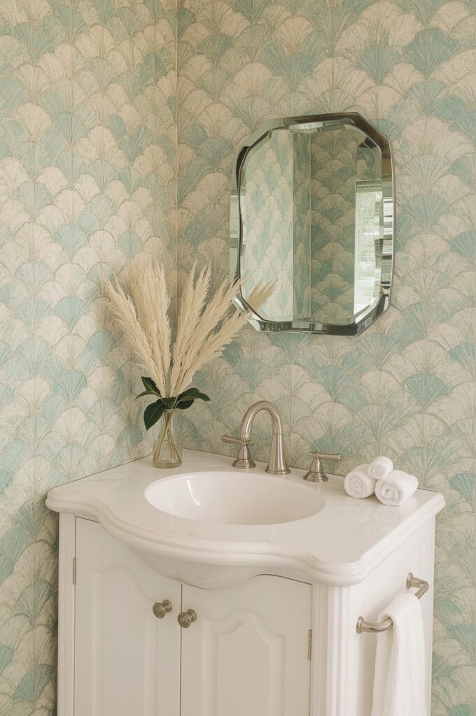 Art-Deco FanScallop (Mermaid) Tiles