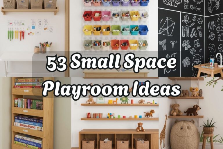 53 Best Small Space Playroom Ideas for a Fun and Functional Room