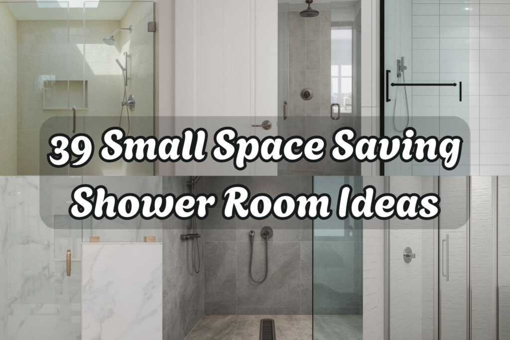 Small Space Saving Shower Room Ideas