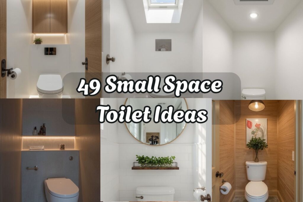 Small Space Toilet Ideas