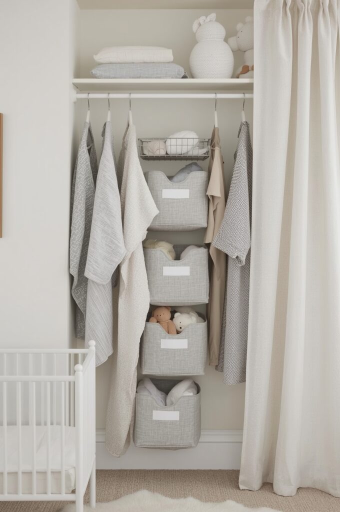 Hanging Fabric Closet Organizers