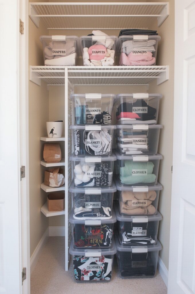 Use Transparent Bins with Labels