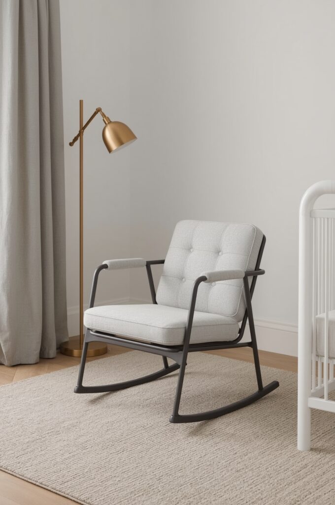 Choose a Sleek Glider Chair with Slim Arms
