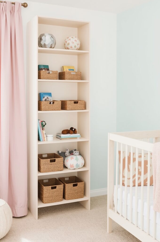 Build Vertical Storage with Tall Bookshelves