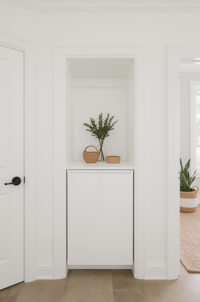 Corner Wall Niche Hamper