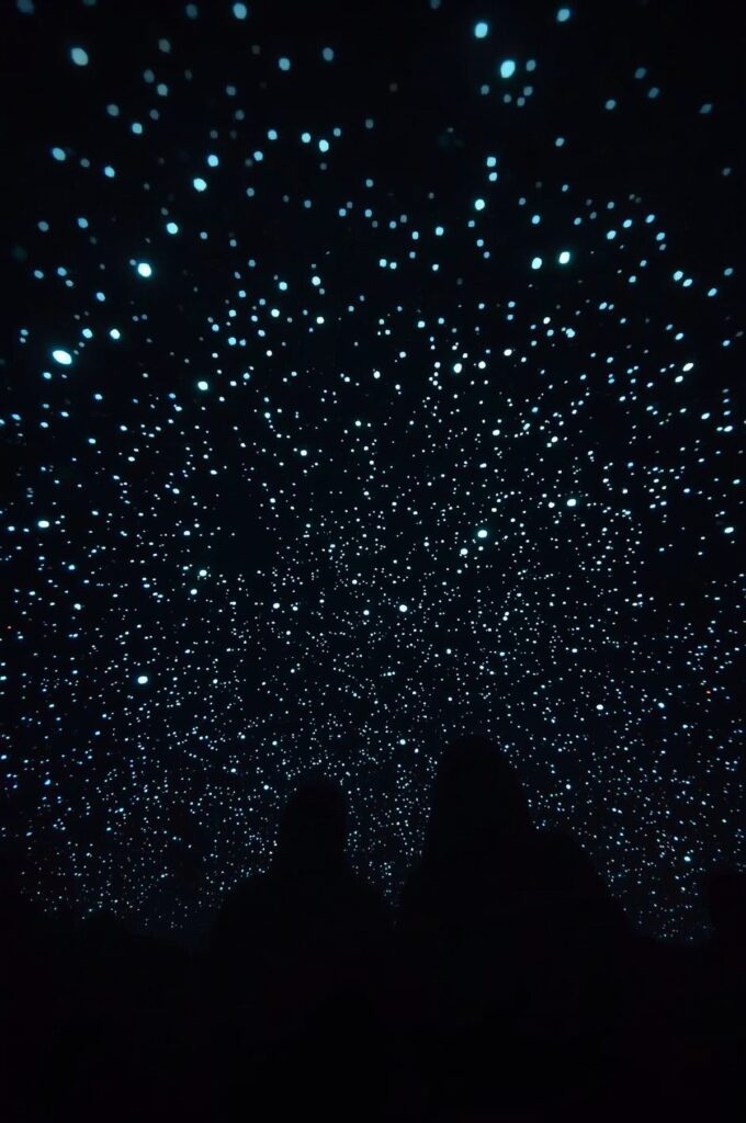Glow-in-the-Dark Star Theme Ceiling