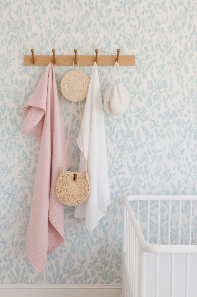 Add Peg Rails or Wall Hooks for Everyday Items
