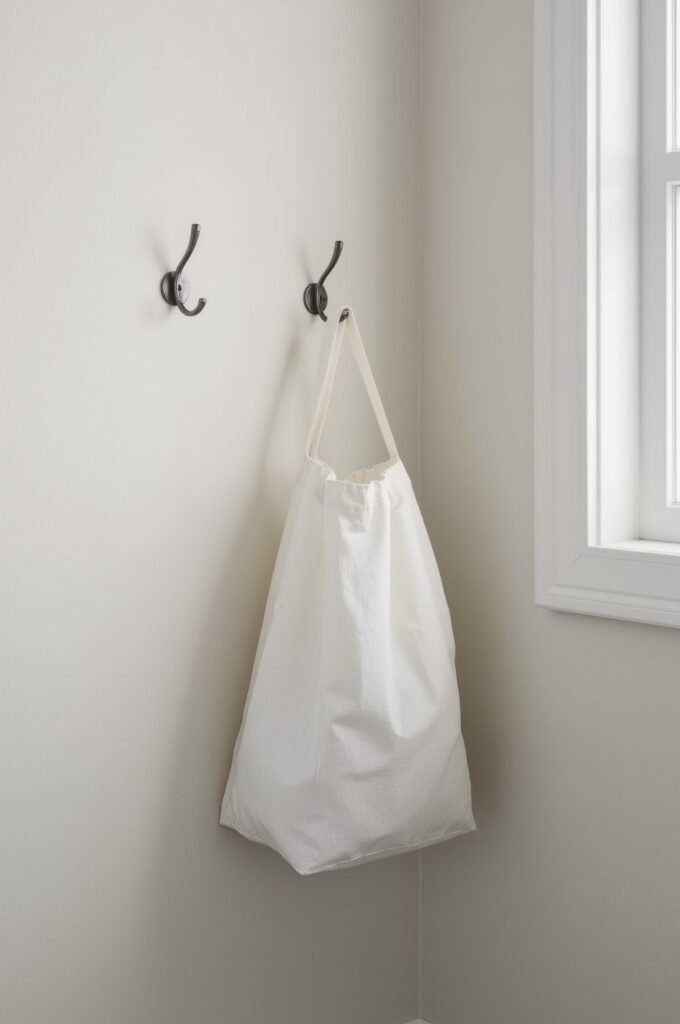 Hanging Hamper with Hooks