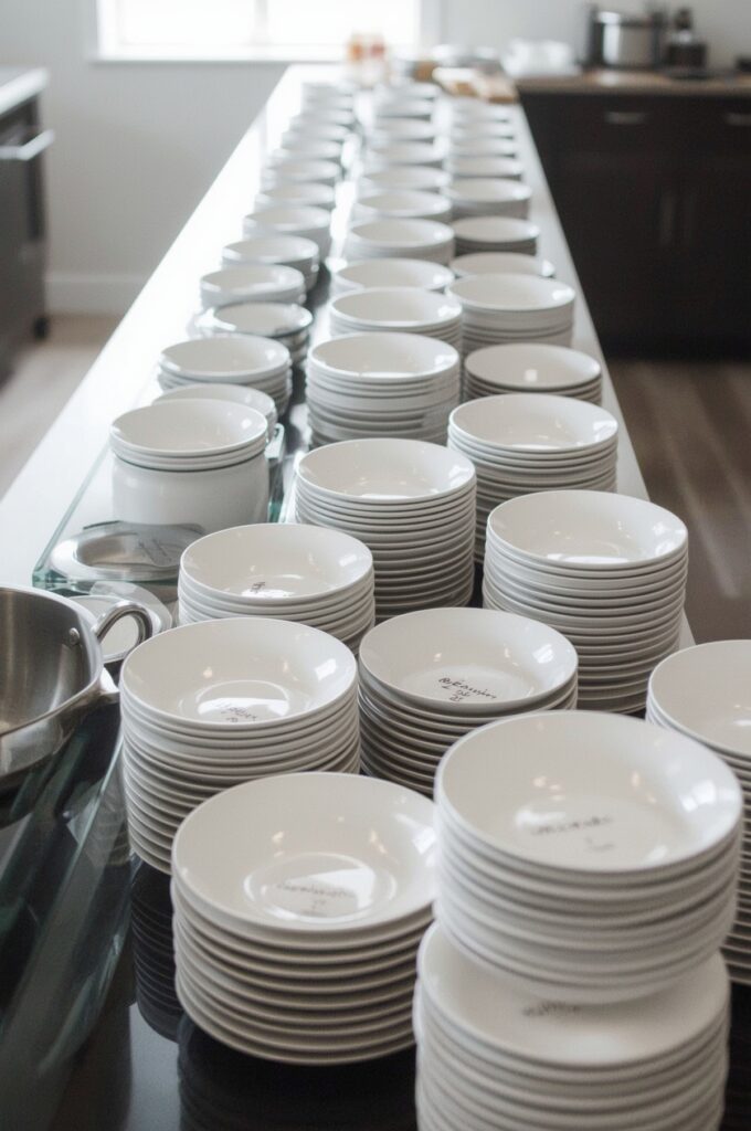 Compact Kitchen Counter Buffet