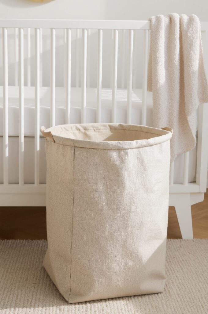 Use Foldable Laundry Hampers or Collapsible Bins