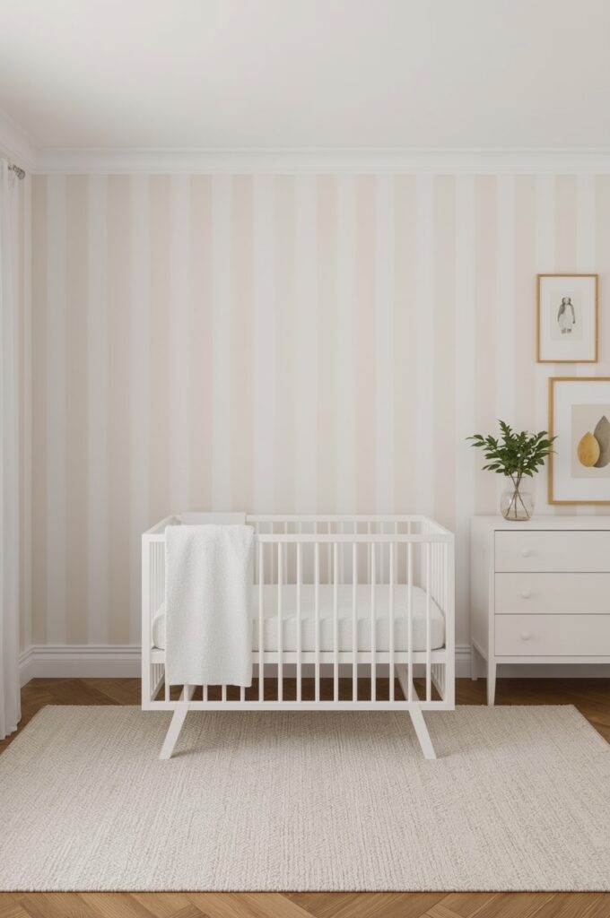 Create Illusion of Height with Vertical Stripes