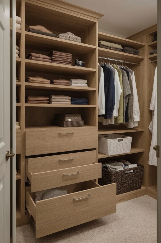 Hamper Inside Closet Organizer