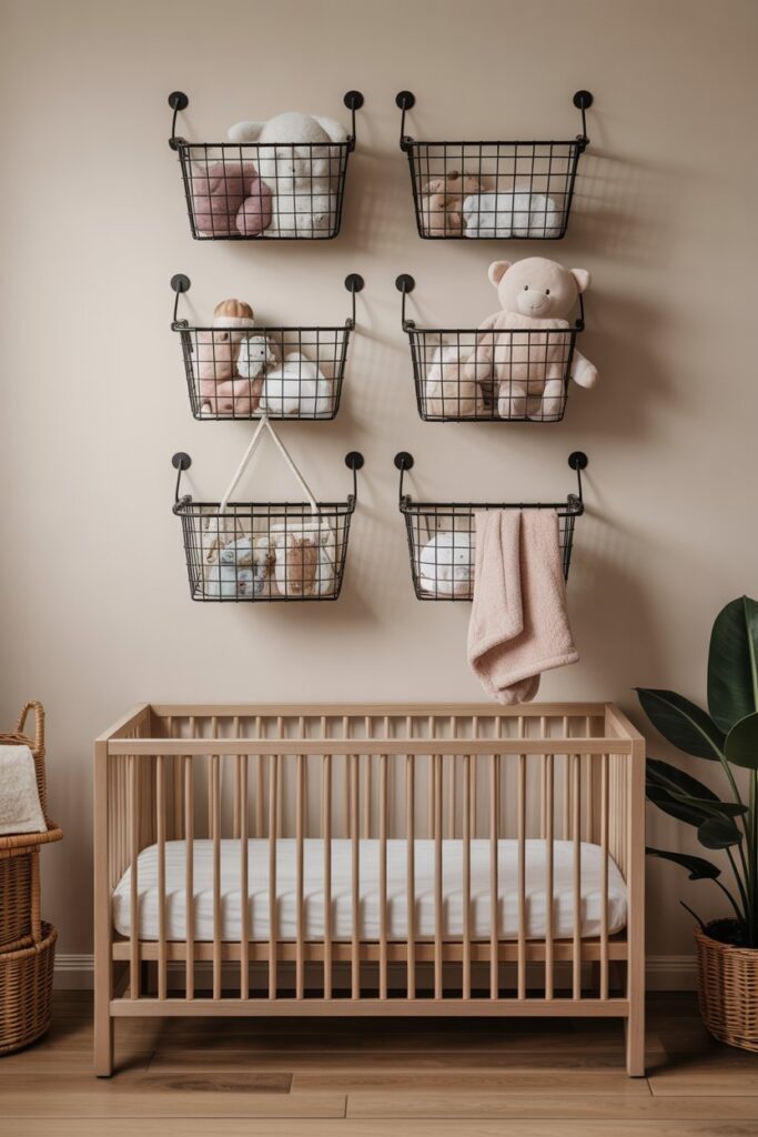 Hang Wire Baskets for Toys and Accessories
