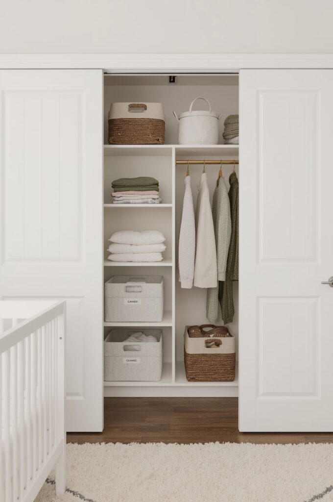 Install Sliding or Bi-Fold Doors for Closets