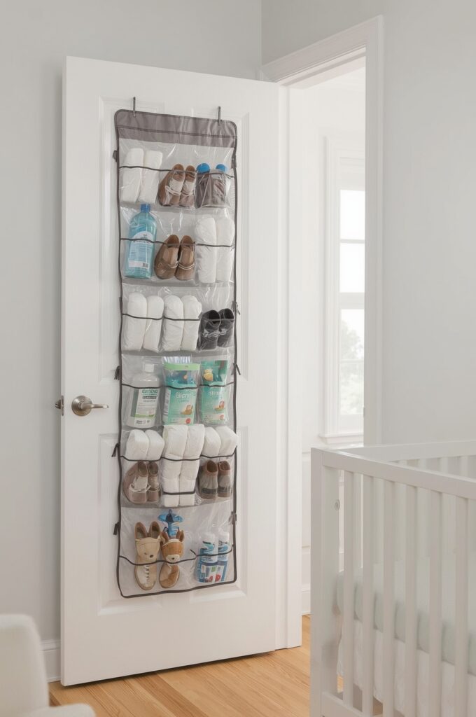 Over-the-Door Shoe Organizer for Baby Gear