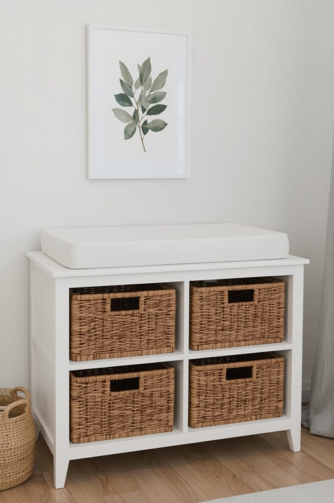 Swap a Bulky Changing Table for a Dresser + Pad