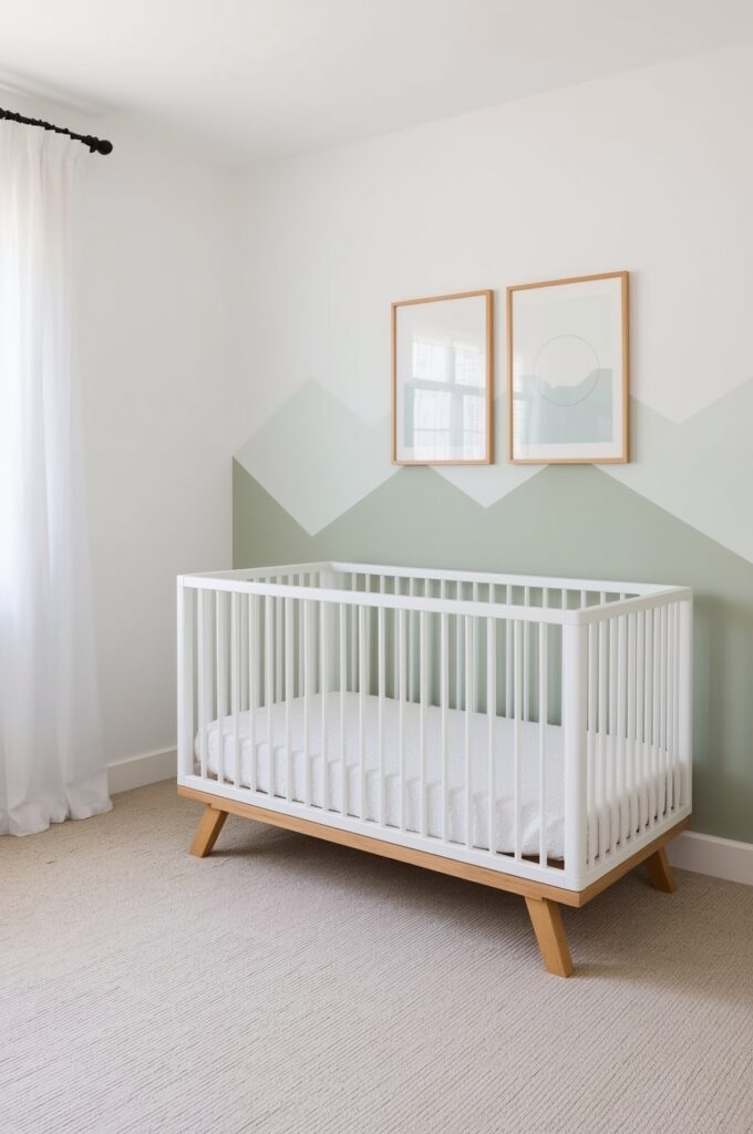 Minimalist Scandinavian Nursery Design