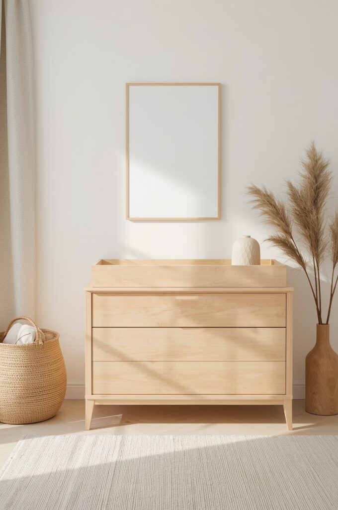 Scandinavian Foldable Changing Surface