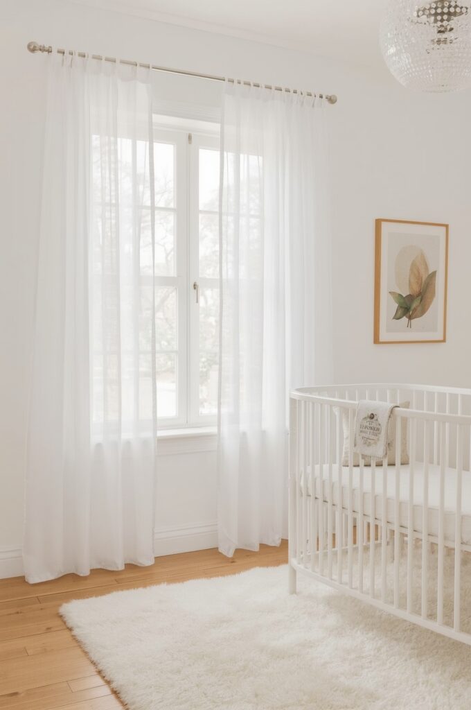 Choose Sheer Curtains to Let Light Flow In