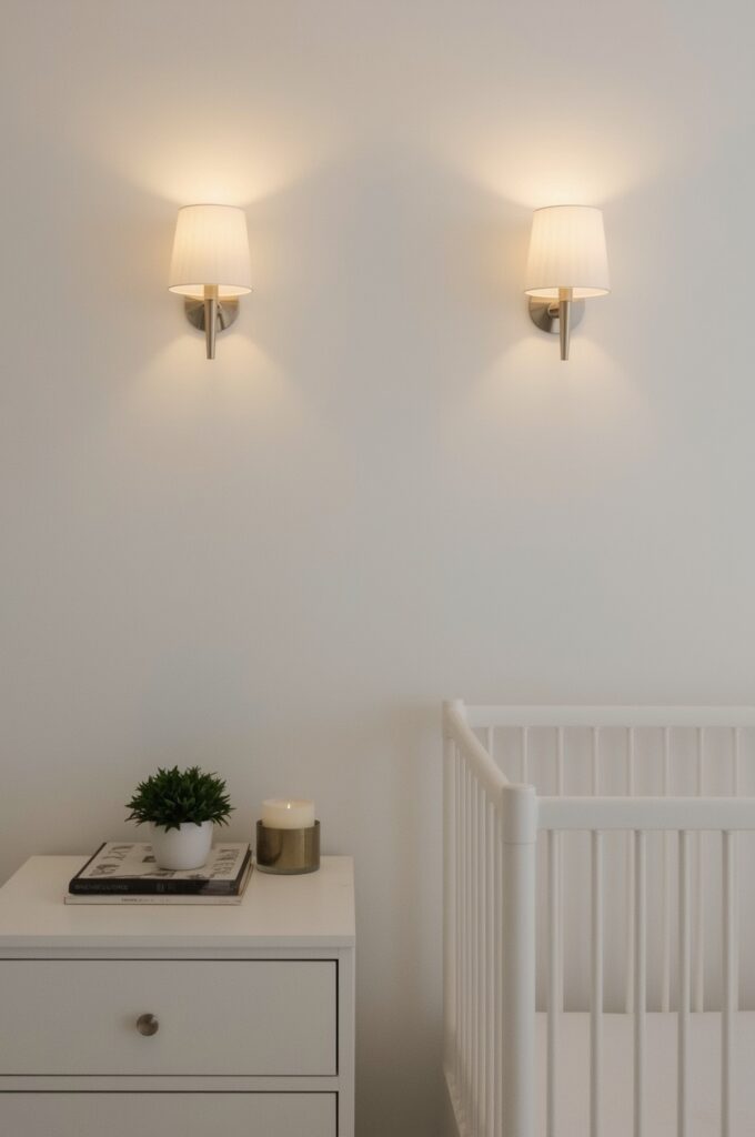 Wall-Mounted Sconces Instead of Table Lamps