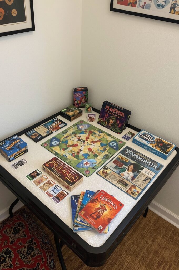 Tabletop Game Station Setup