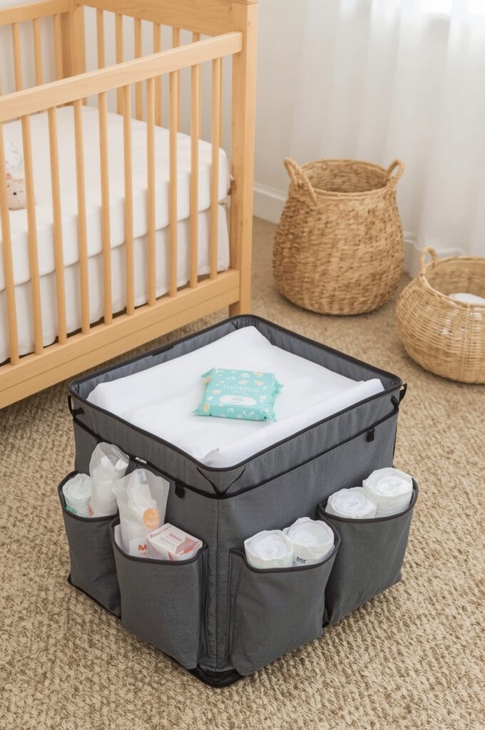 Portable Changing Mat with Storage