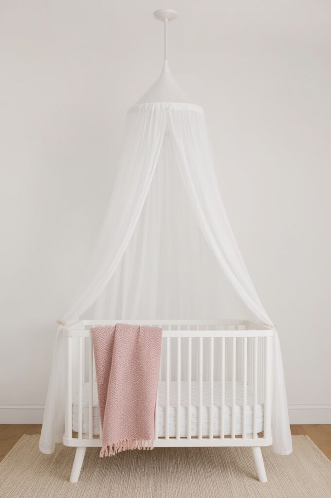 Floating Crib Canopy