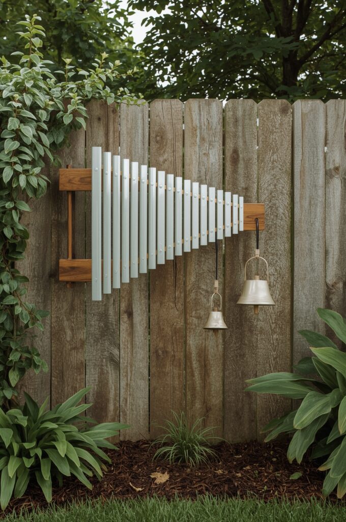 Wall-Mounted Outdoor Music Station