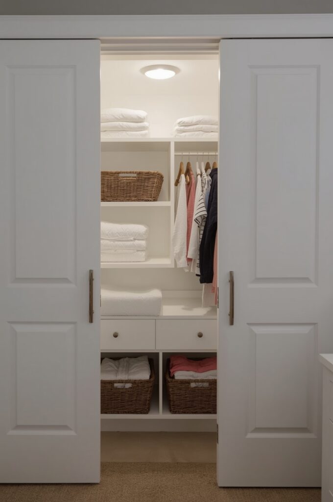 Closet Nook Changing Setup