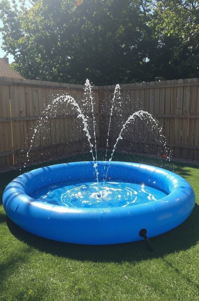 Inflatable Splash Pad Play Zone