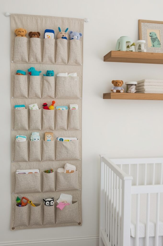 Fabric Wall Pockets for Toys