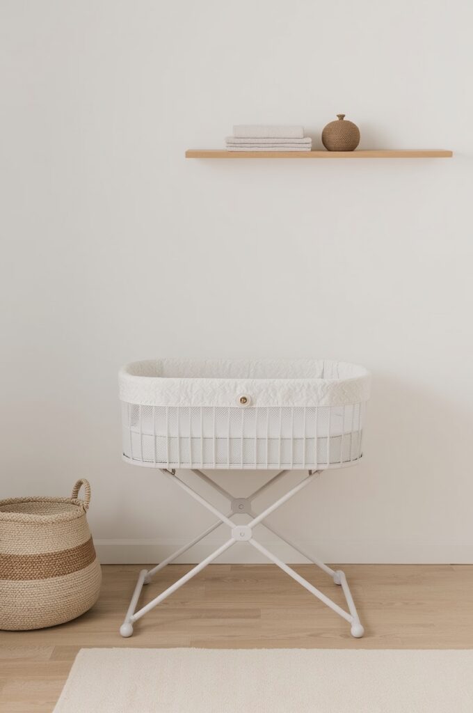 Travel-Friendly Foldable Bassinet