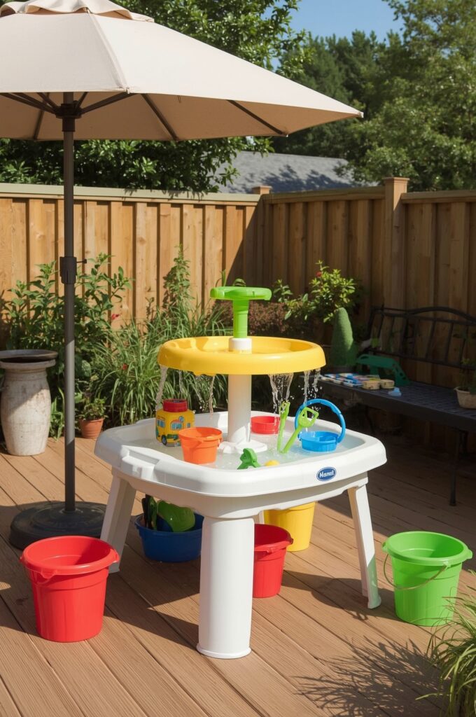 Portable Multi-Level Water Table