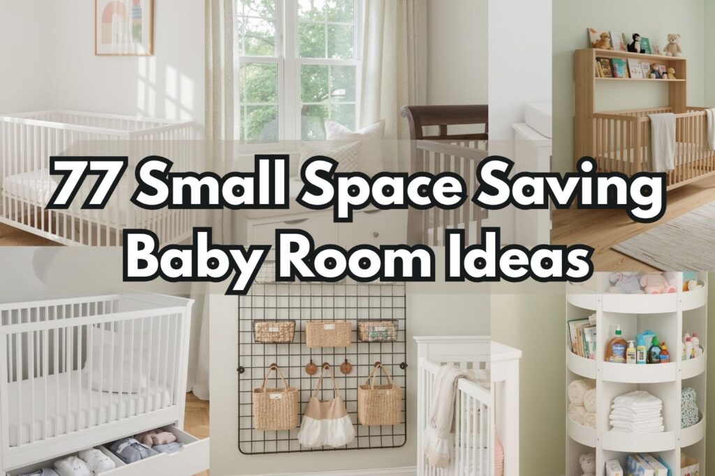 Small Space Saving Baby Room Ideas