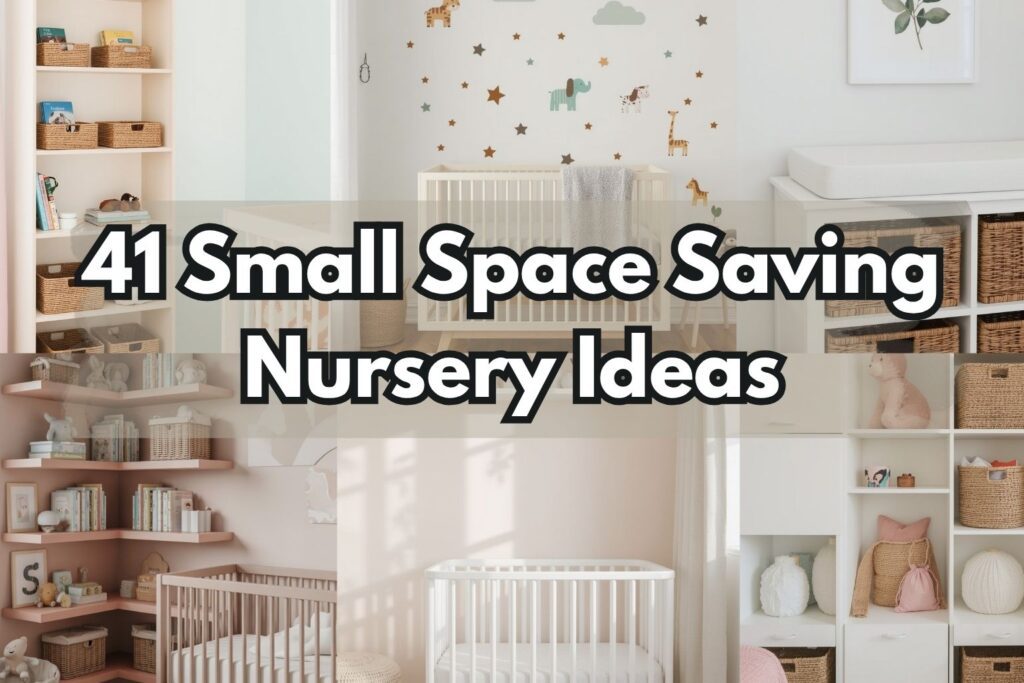 Small Space Saving Nursery Ideas