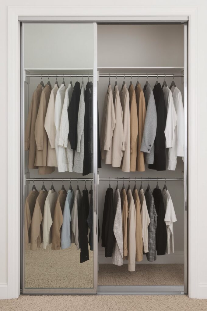 Closet Double Hanging Rods