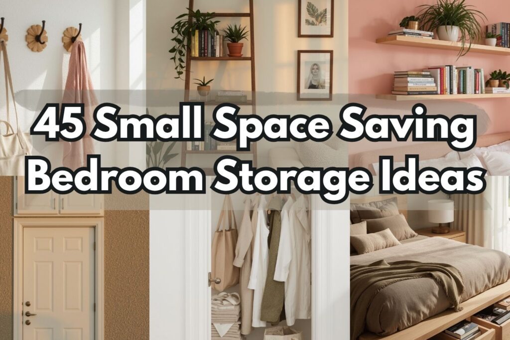 Small Space Saving Bedroom Storage Ideas