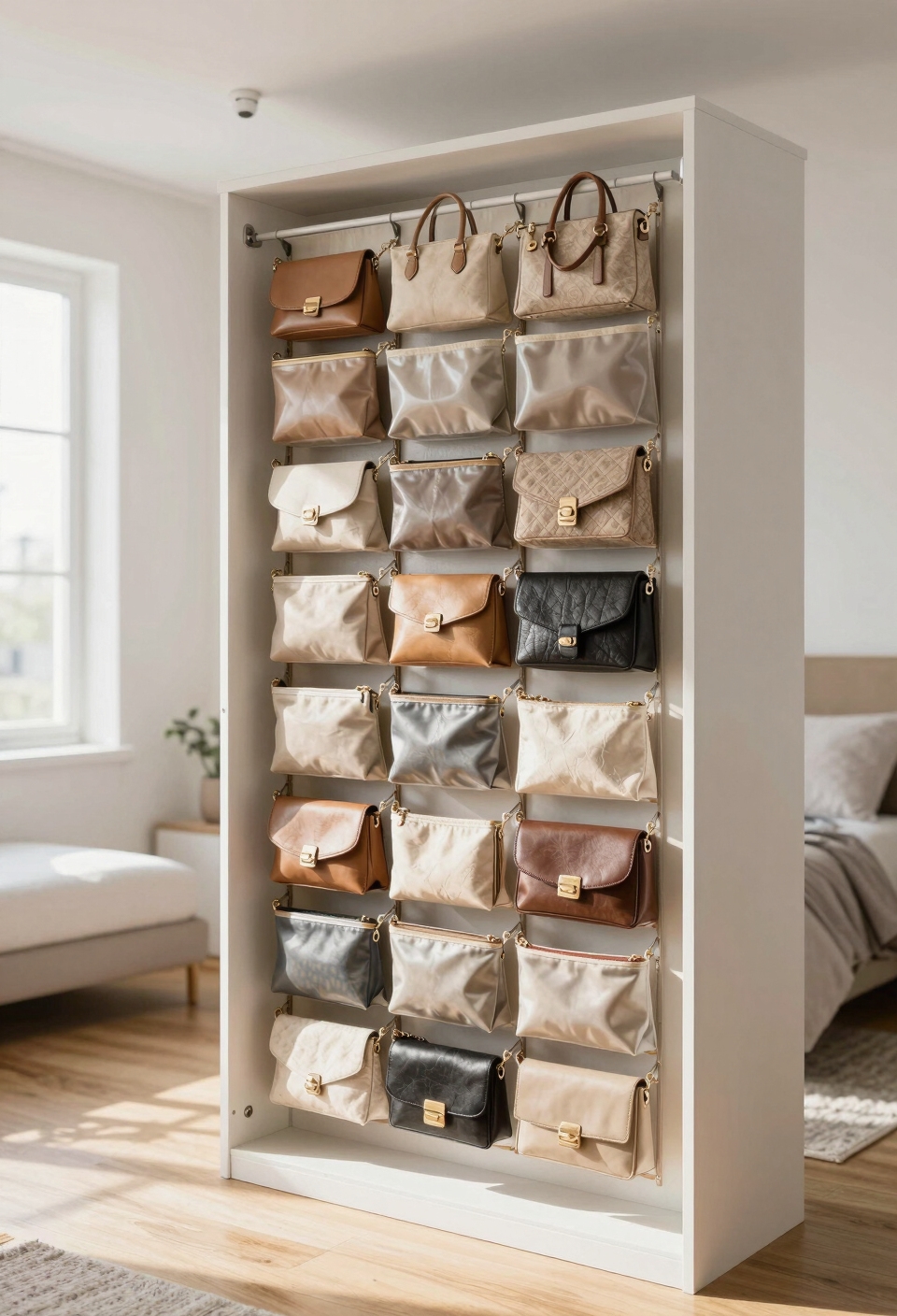compact bag organization solution